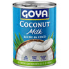 Can of Goya Coconut Milk 13.5 oz, rich and creamy coconut milk ideal for cooking, baking, and tropical dishes.