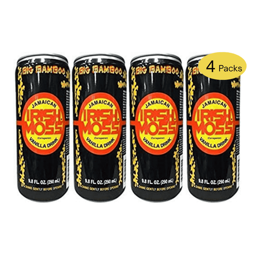 Big Bamboo Jamaican Irish Moss Vanilla Drink 9.8 oz 4pk