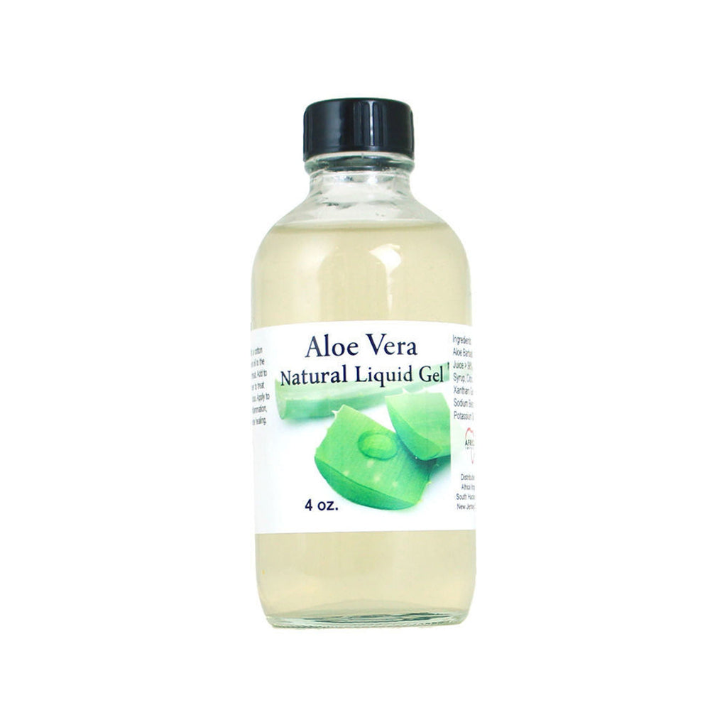 Aloe Vera Natural Liquid Gel - 4 oz. - Natural Healing & Essentials