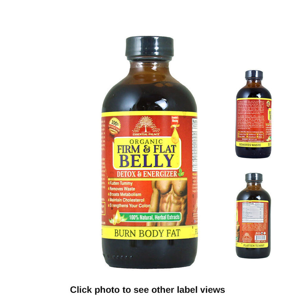 Organic Firm & Flat Belly Detox - 8 oz - Natural Healing & Essentials