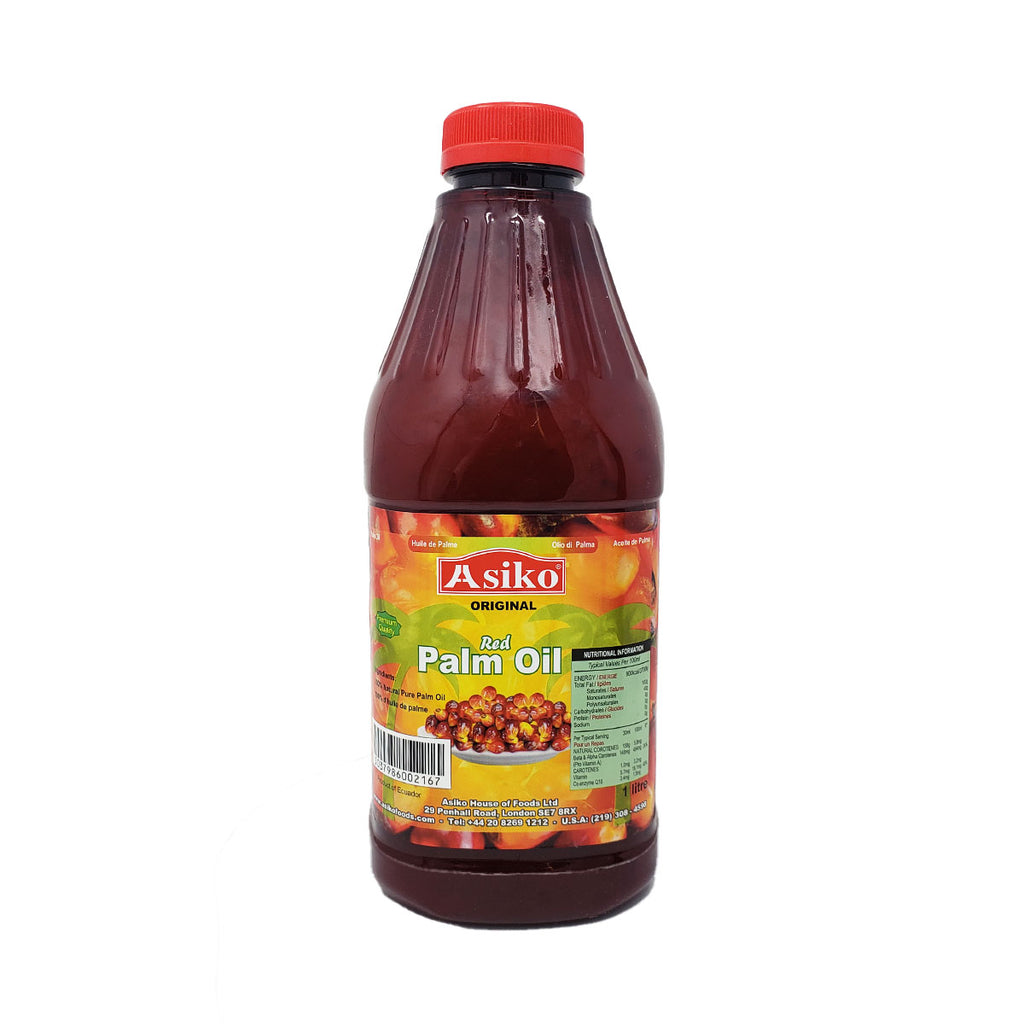 Asiko Red Palm Oil 1Litre - Yado African & Caribbean Market