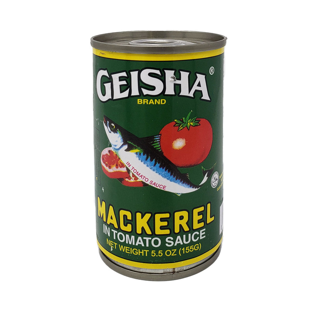 Geisha Mackerel in Tomato Sauce with Chili, 5.5OZ - Yado African & Caribbean Market