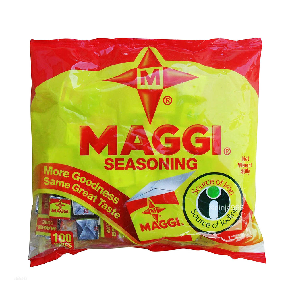 Maggi Cube Seasoning Cubes, 400 g, 100 Piece - Yado African & Caribbean Market