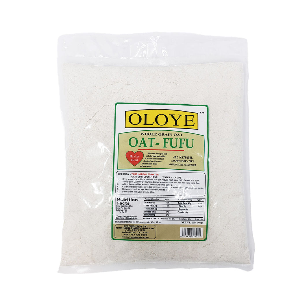 Mimi Oat Fufu (Whole Grain Oat Flour) 2lb - Yado African & Caribbean Market