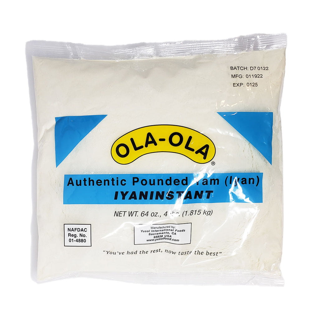 Ola Ola Pounded Yam, - 4 lbs - Yado African & Caribbean Market