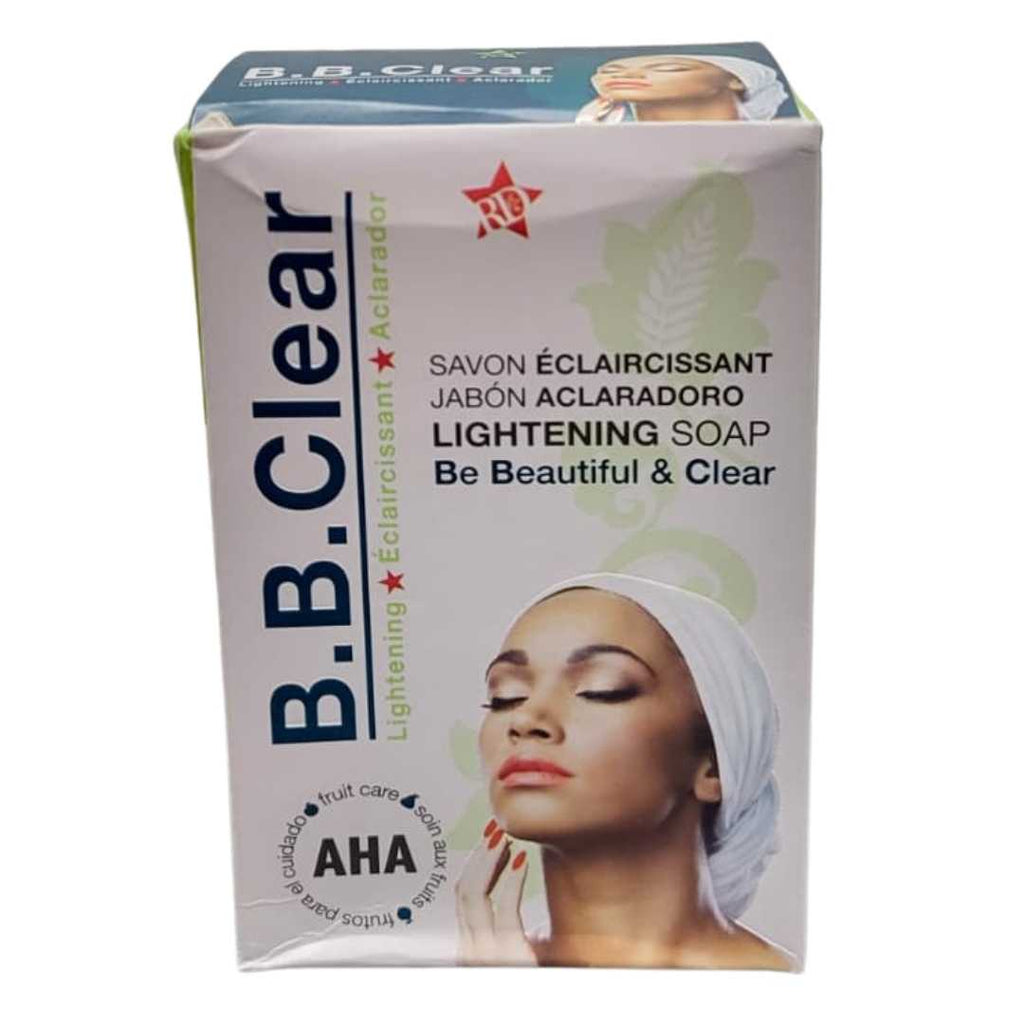 B.B Clear Lightening & Exfoliating Soap AHA