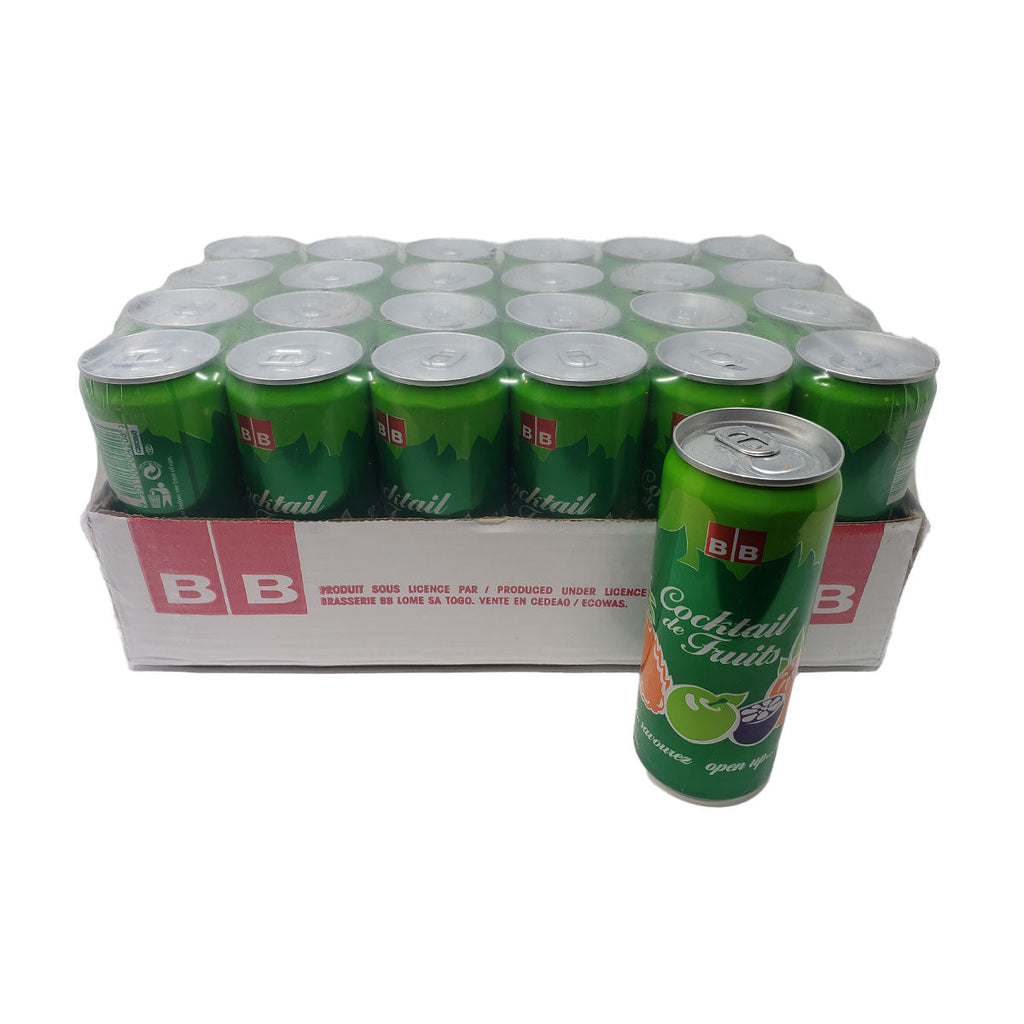 Cocktail de Fruits Pack of 24 — The Ultimate Tropical Refreshment Delivered to Your Door