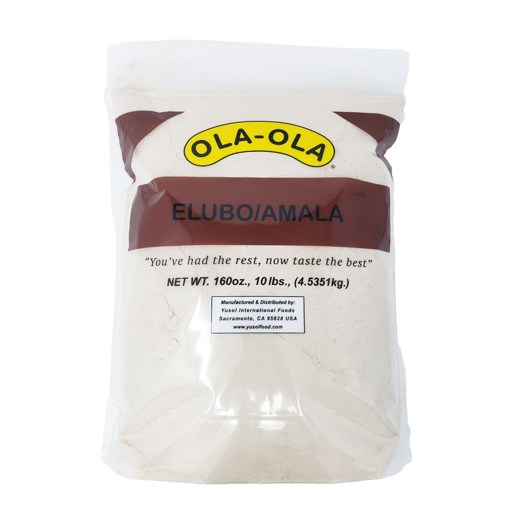 Ola-Ola Elubo/Amala Yam Flour 10LB – A Deeply Rooted Taste of Yoruba Tradition