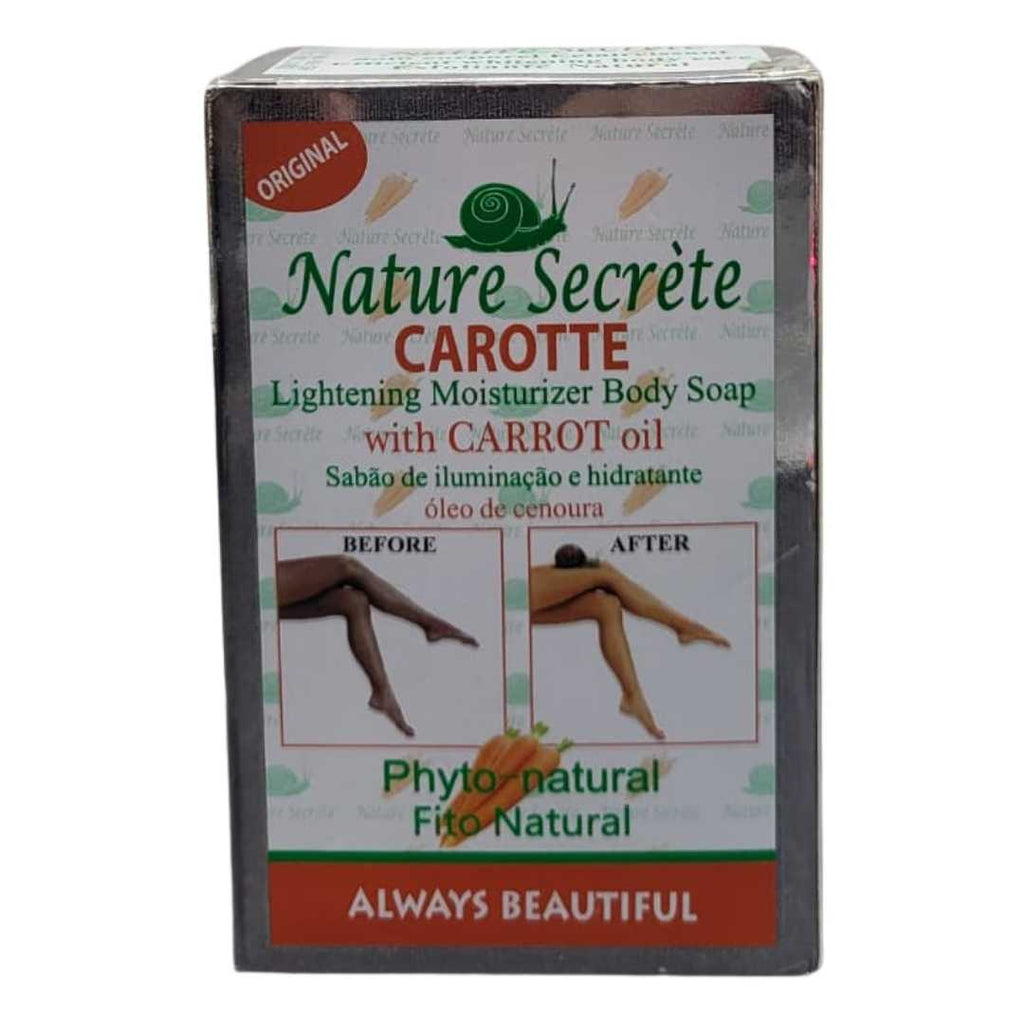 Discover the Brightening Power of Nature Secrete Carrot Exfoliating Soap