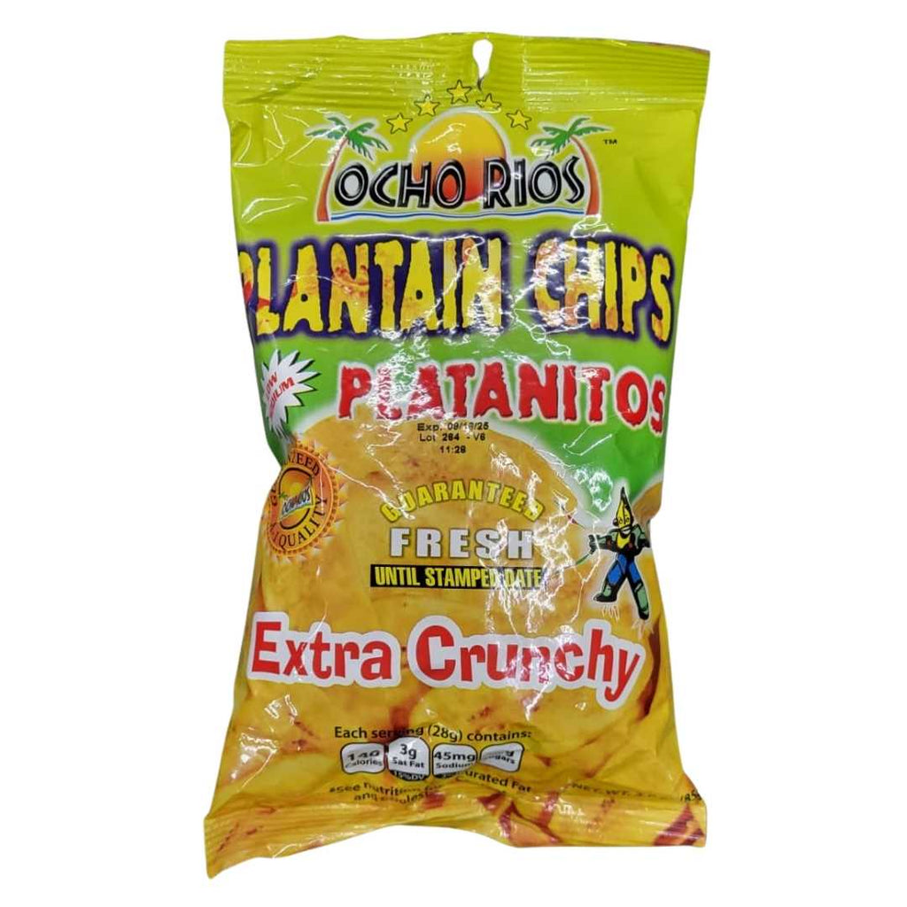 Discover the Crunch: Ocho Rios Plantain Chips Extra Crunchy