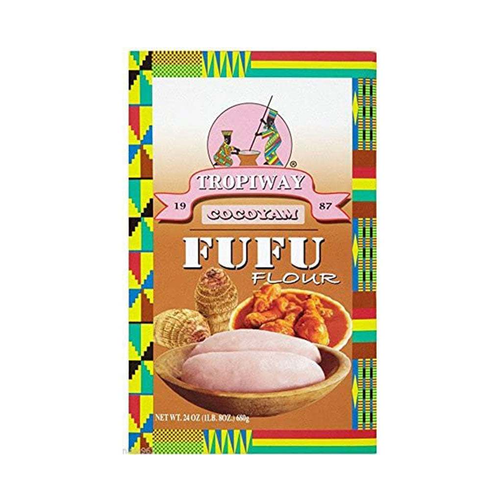 Tropiway Cocoyam Fufu Flour 24oz – Authentic Flavor, True Comfort, Real Tradition