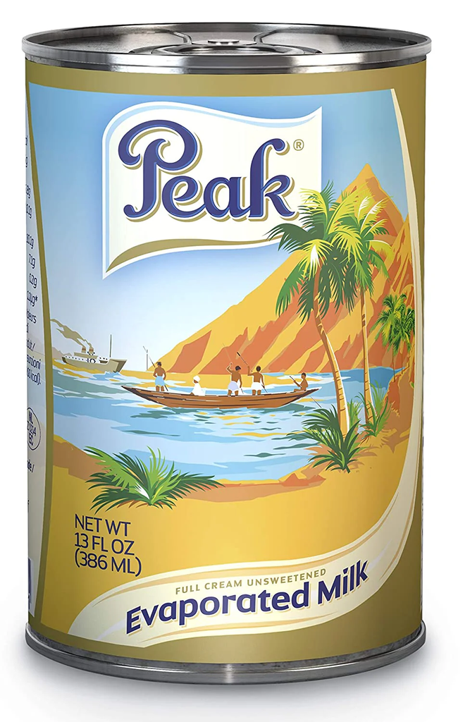 Peak Evaporated Milk – 13 oz (Pack of 5)