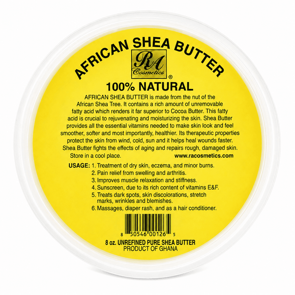 Raw African Shea Butter: Uses for Skin, Face & Body - Yado African & Caribbean Market