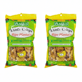 Asiko Ripe Plantain Crisps 75g pack of 2 bags