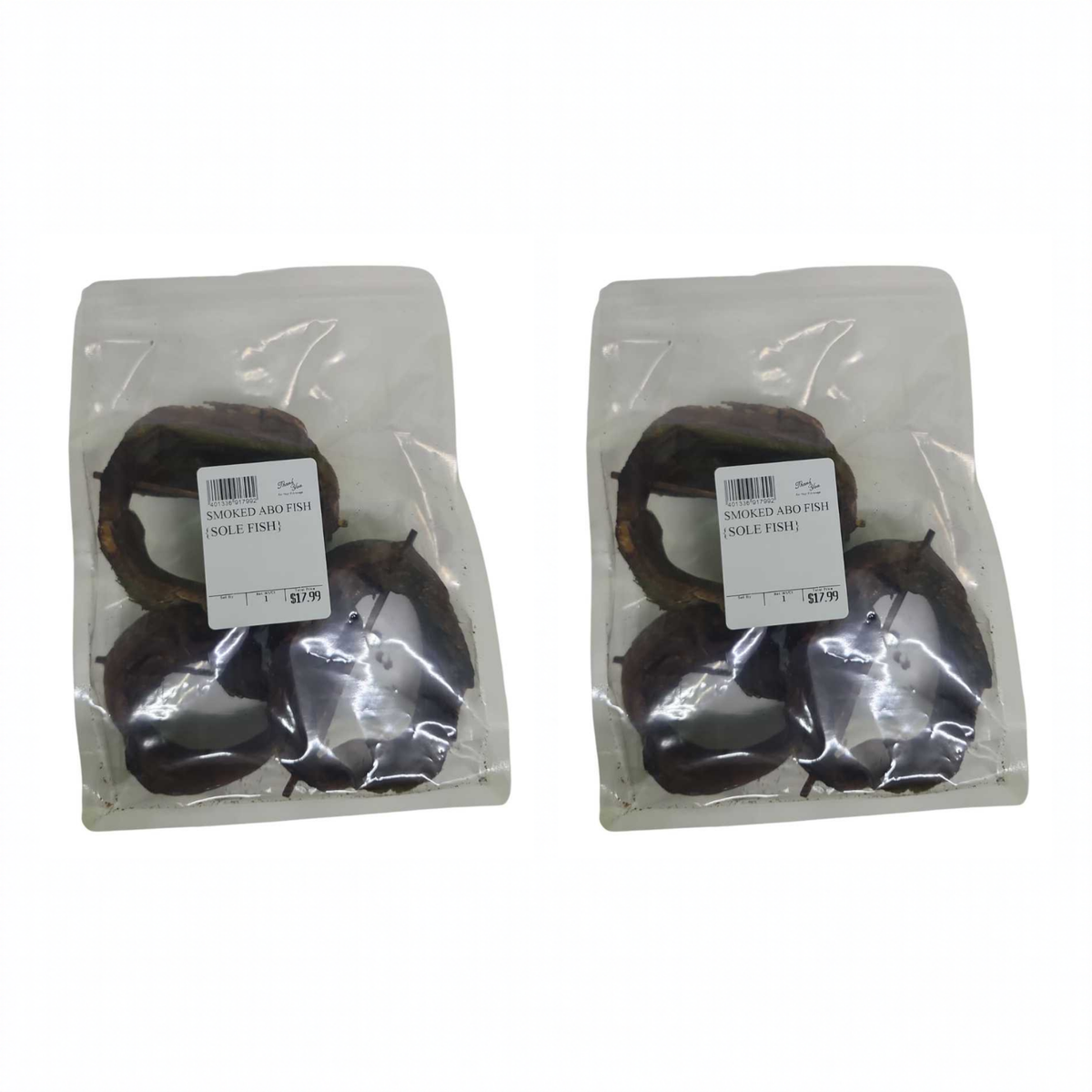 Smoked Abo Fish pack of 2 bags