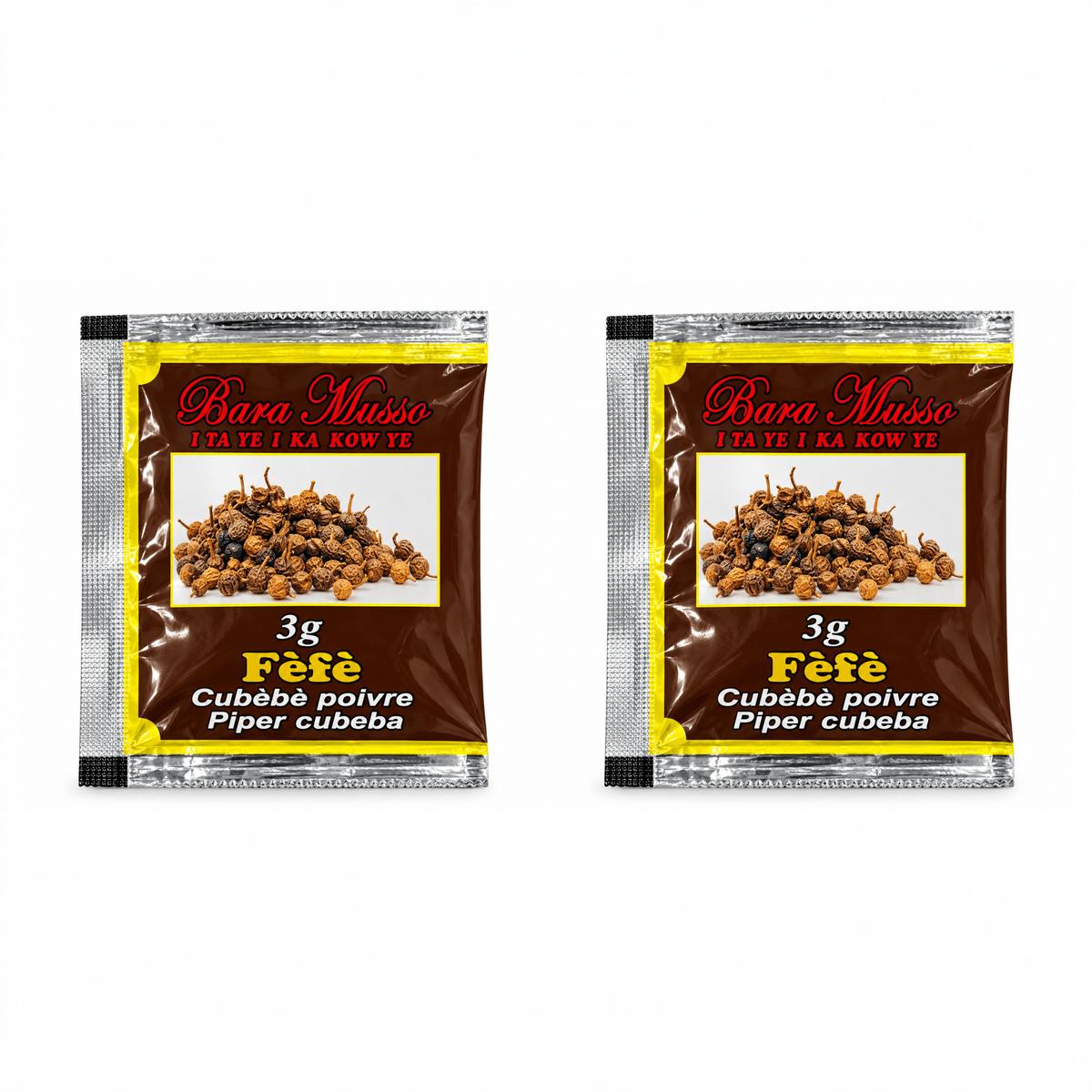 Bara Musso Fèfè / 1 pack of 2 sachets, Bara Musso Fèfè seasoning, save 2%