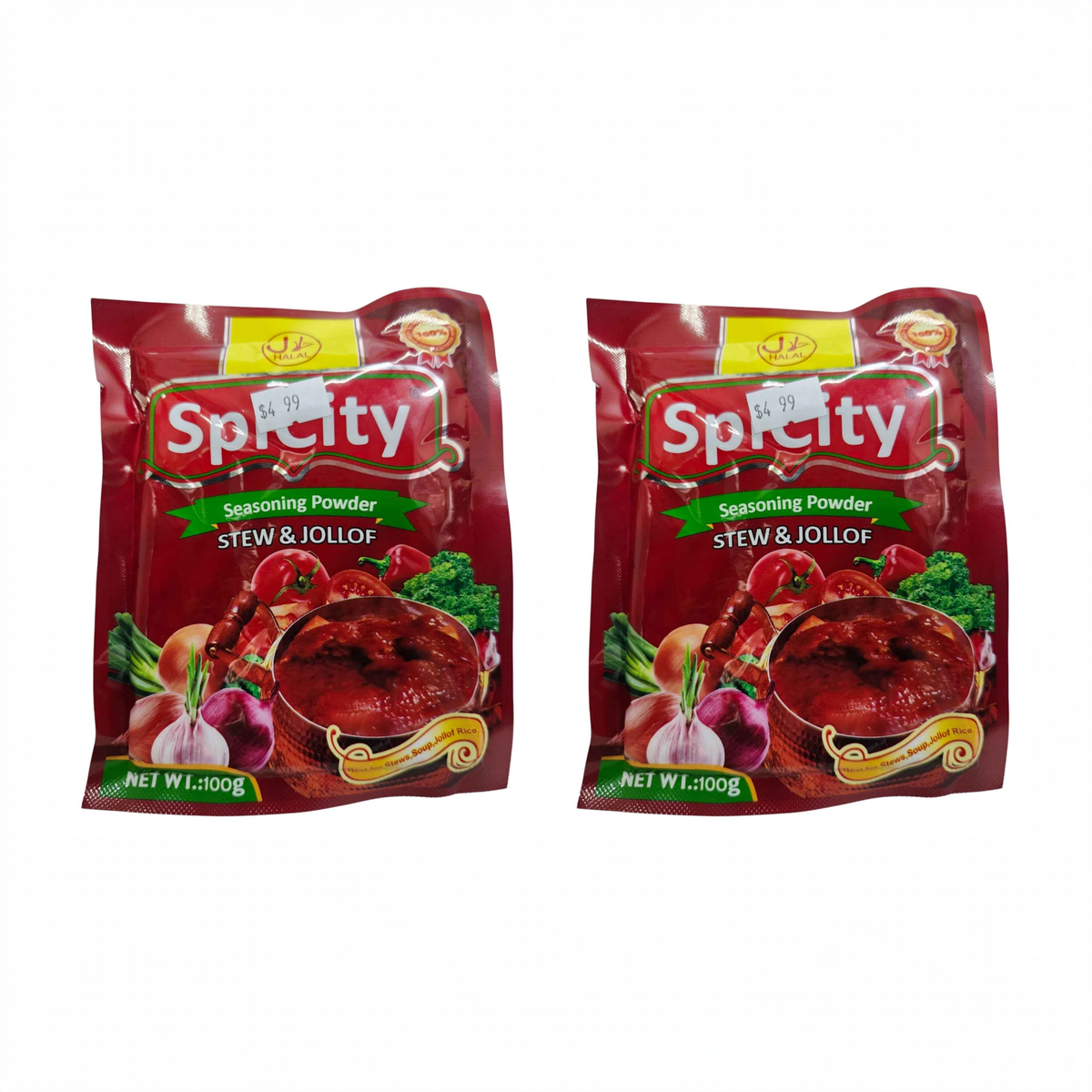 Spicity Seasoning Powder 100g pack of 2 bags