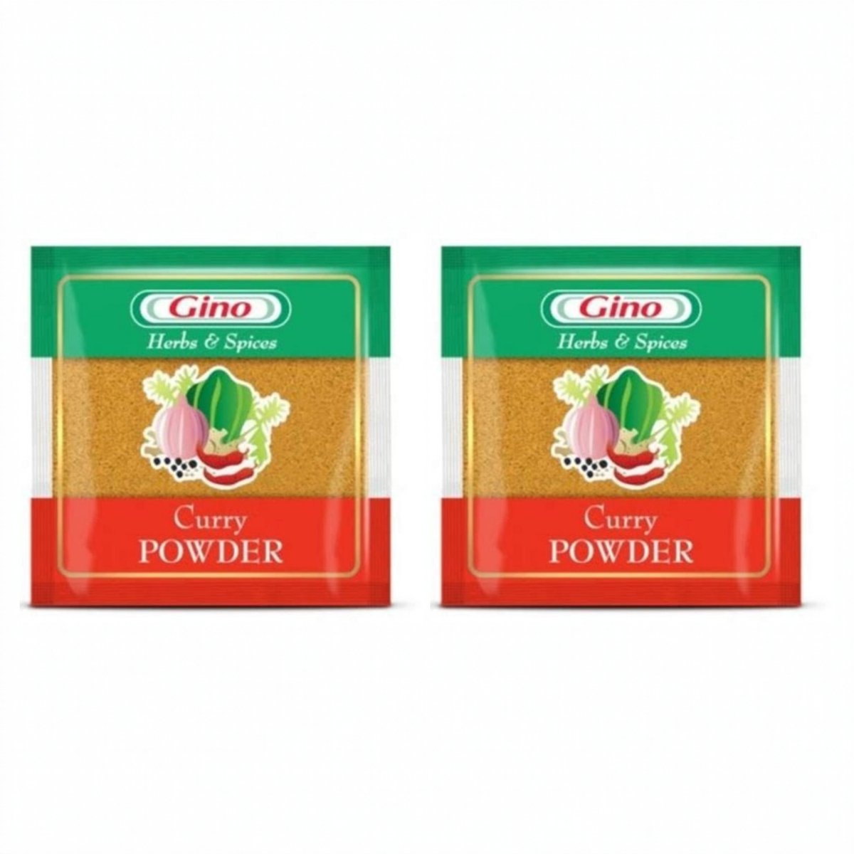 Gino Curry Powder pack of 2 packs