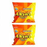 Akono ginger candy 125 g, pack of 2 bags