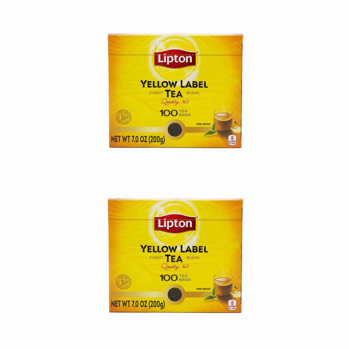 Lipton Yellow Label Tea pack of 2 boxes