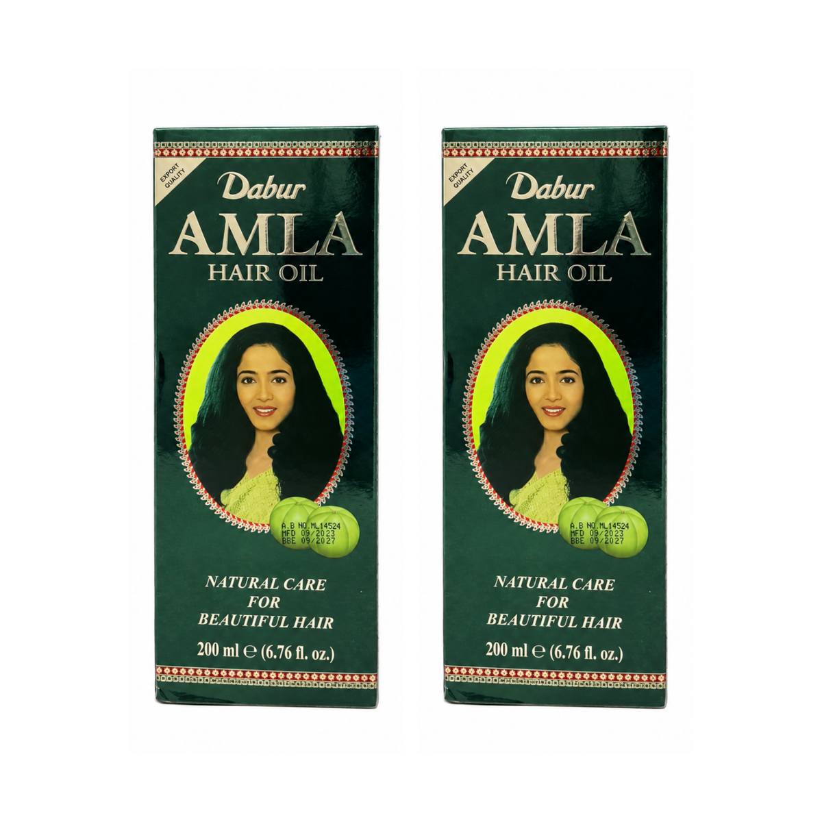 Dabur Amla Hair Oil pack of 2 bottles