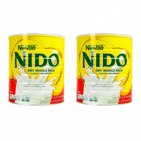 Nestle Nido Milk Powder 2.5kg pack of 2 tins