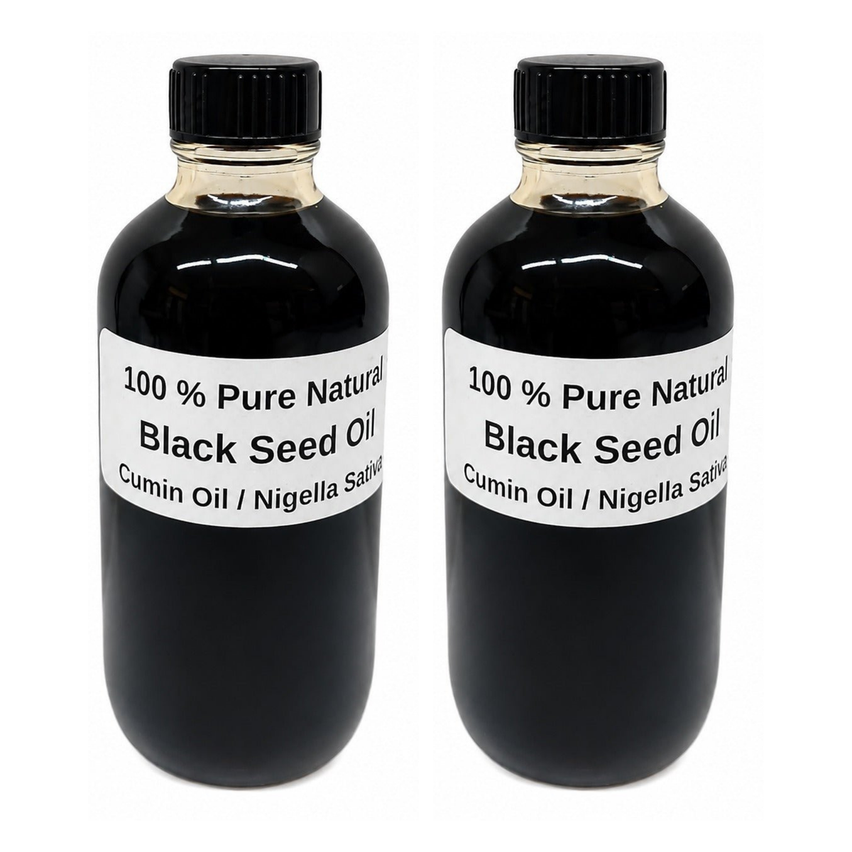Pure Natural Black Seed Oil 2oz pack of 2 bottles