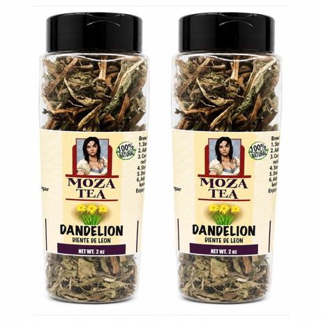 Moza Dandelion Herbal Tea pack of 2 jars