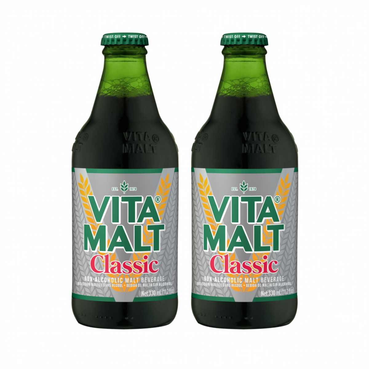 Vitamalt Classic pack of 2 bottles