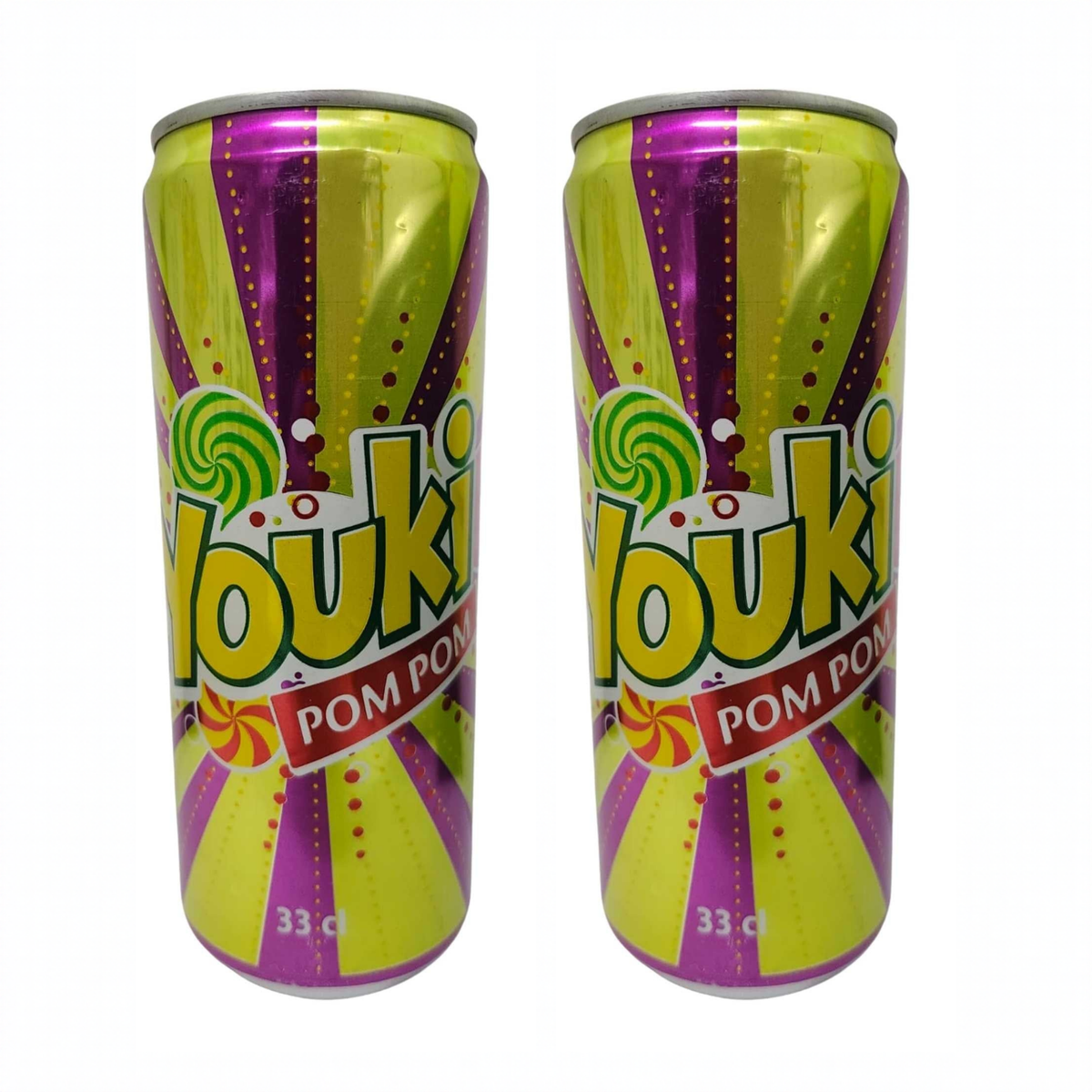 Youki pom pom pack of 2 cans