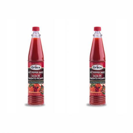 Grace Hot Pepper Sauce 3 oz pack of 2 bottles