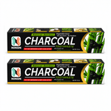 Organic Charcoal Toothpaste pack of 2 tubes