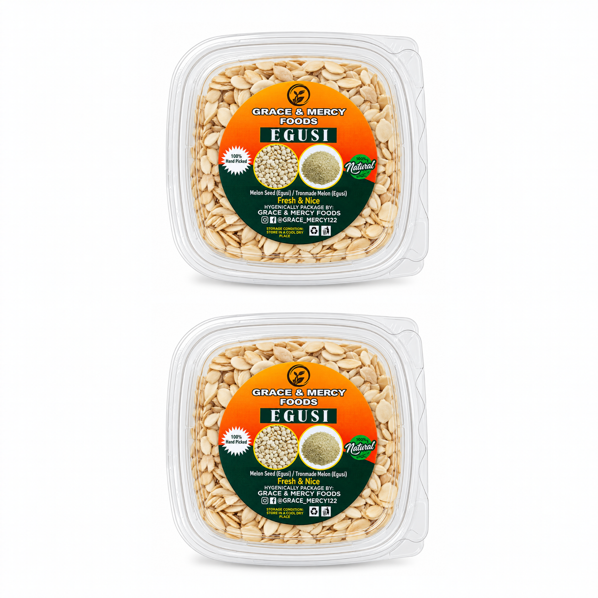 Egusi Grace and Mercy pack of 2 boxes