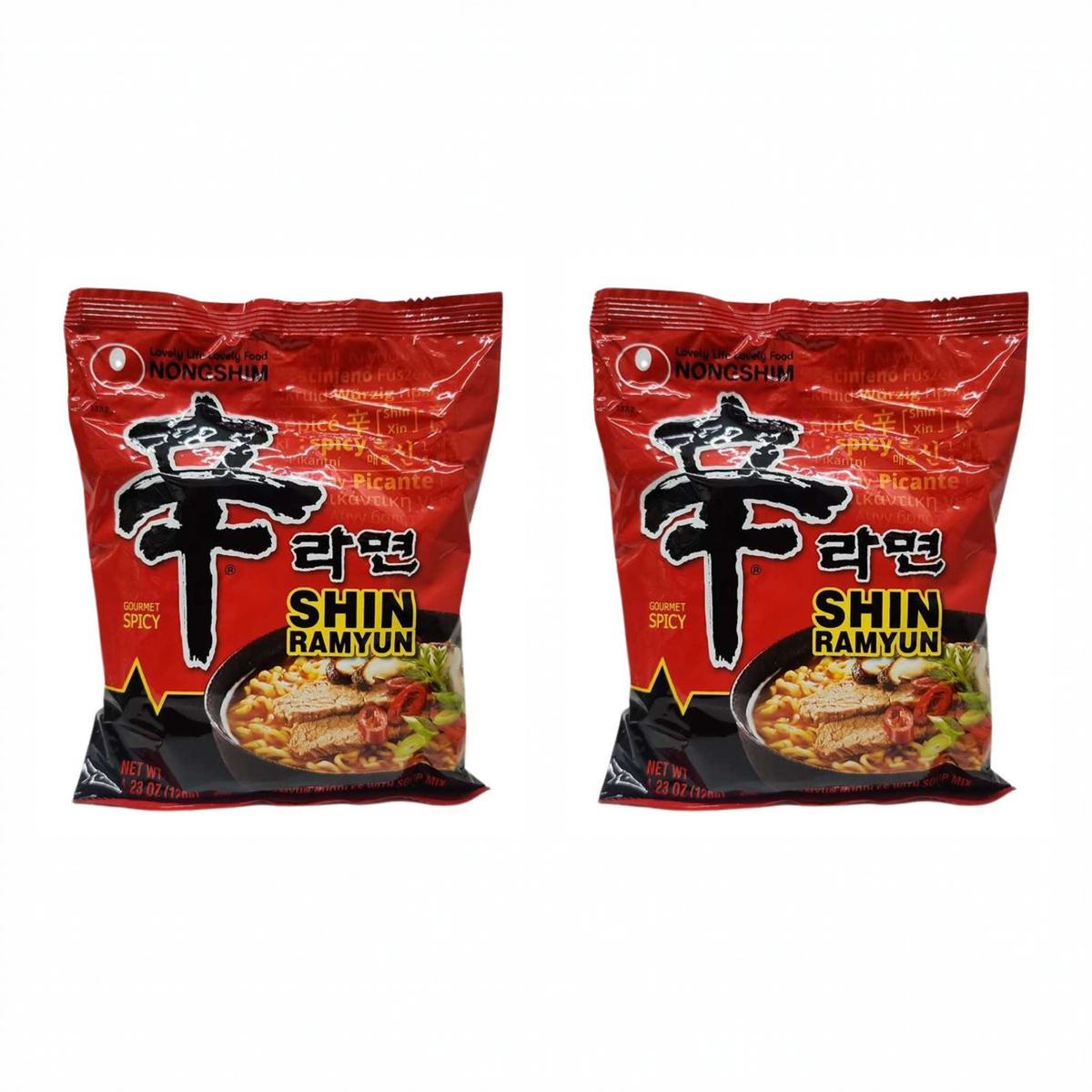 Shin Ramyun pack of 2 packs