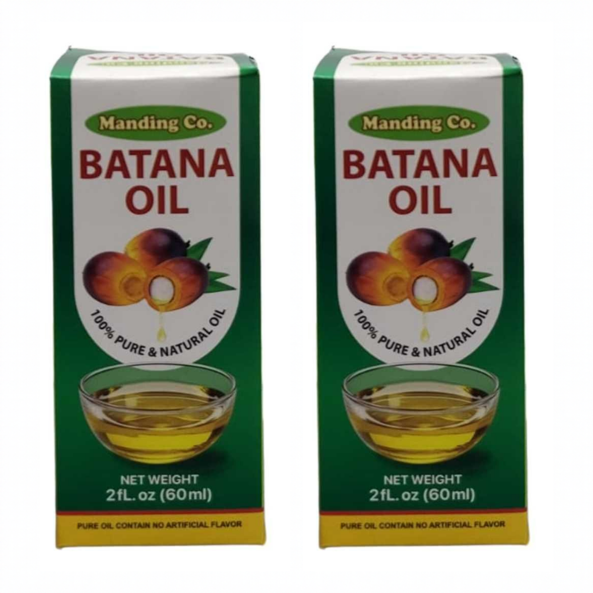 Manding Co. Batana Oil pack of 2 boxes