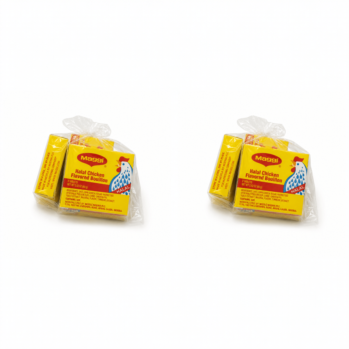 Maggi Halal Chicken Bouillon pack of 2 boxes