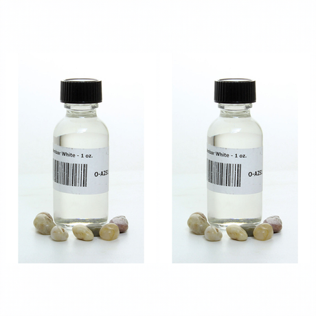 Amber White Burner oil 1 oz pack of 2 bottles