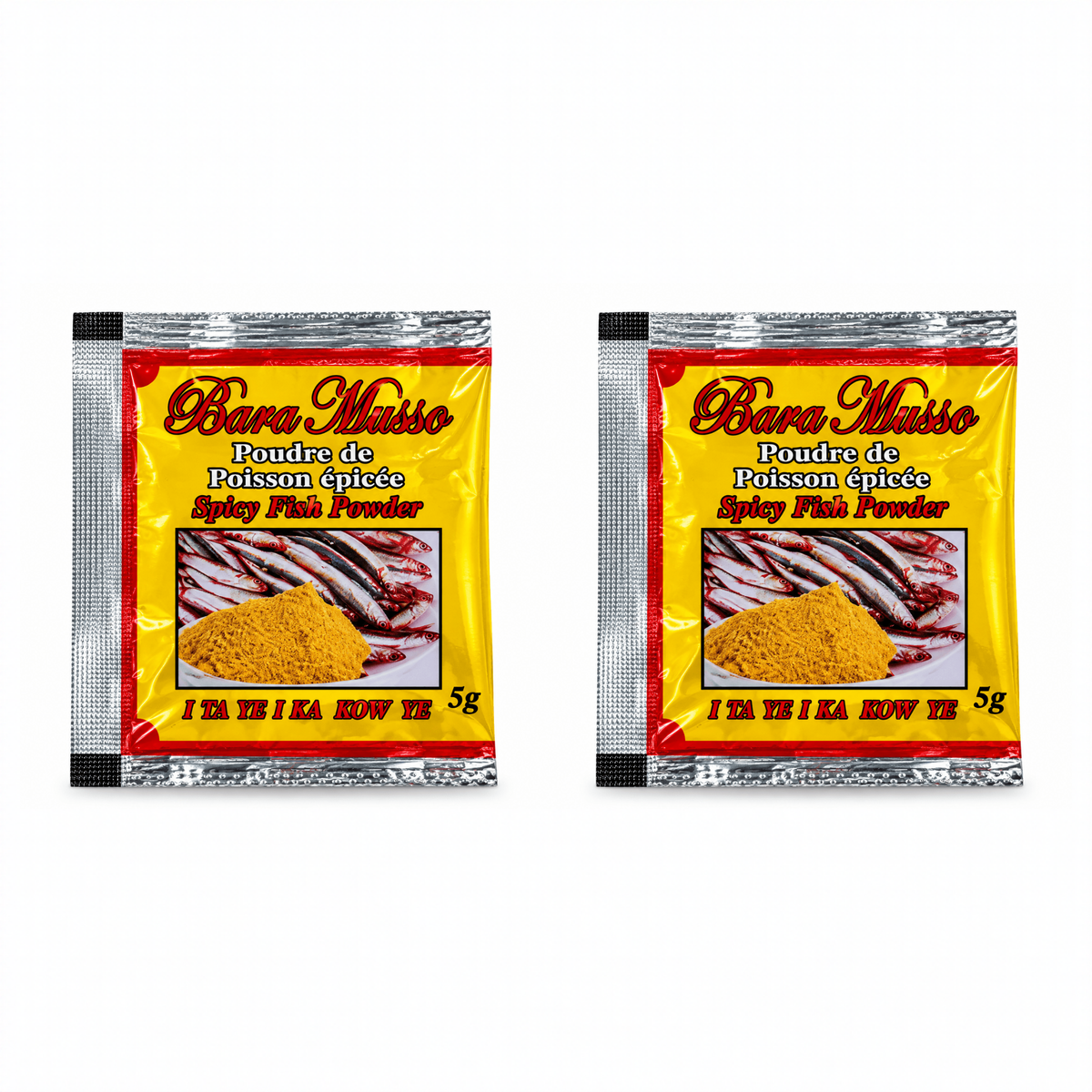 Spicy fish powder / 1 pack of 2 sachets, Bara Musso spicy fish powder, save 2%