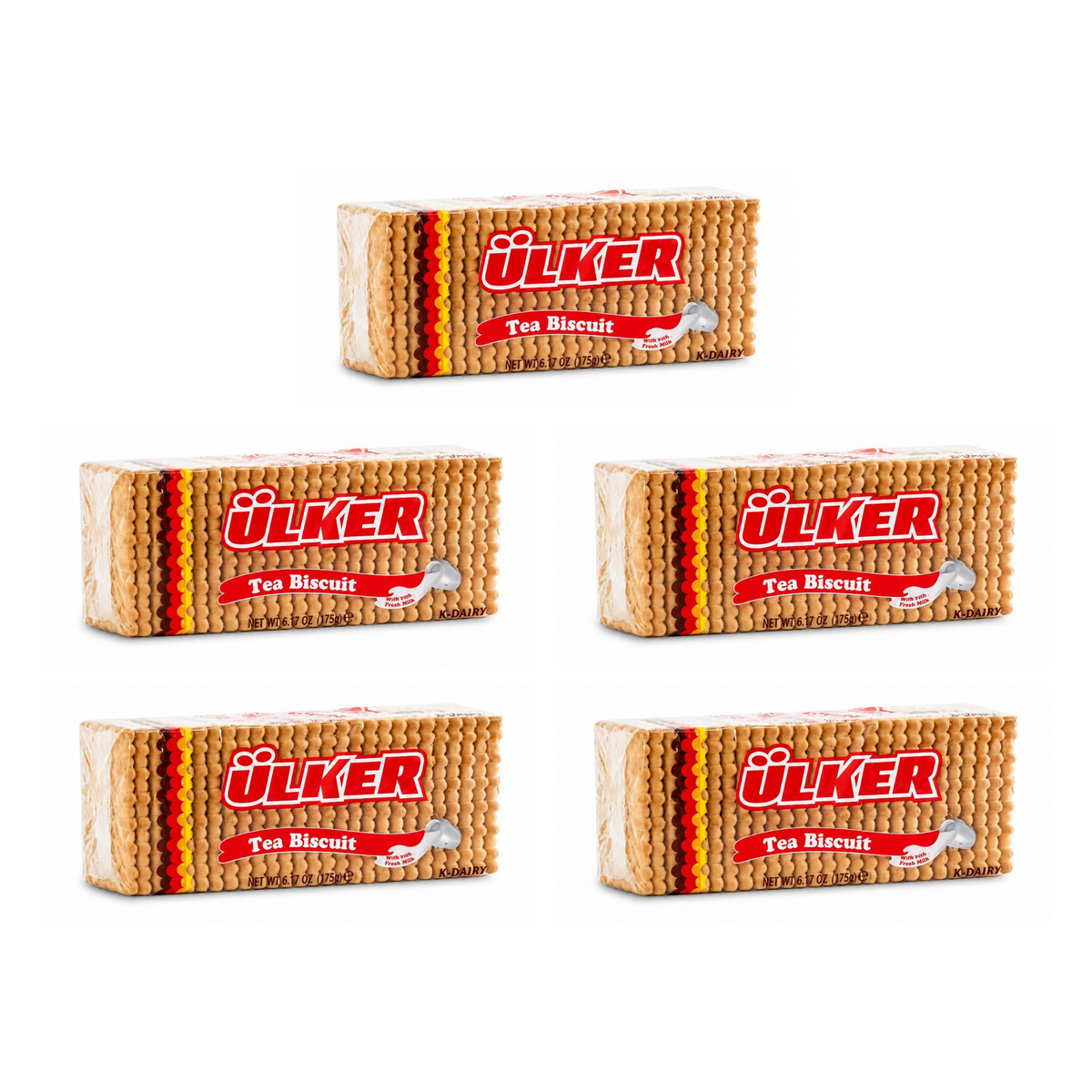 Ulker Tea Biscuits pack of 5 packs