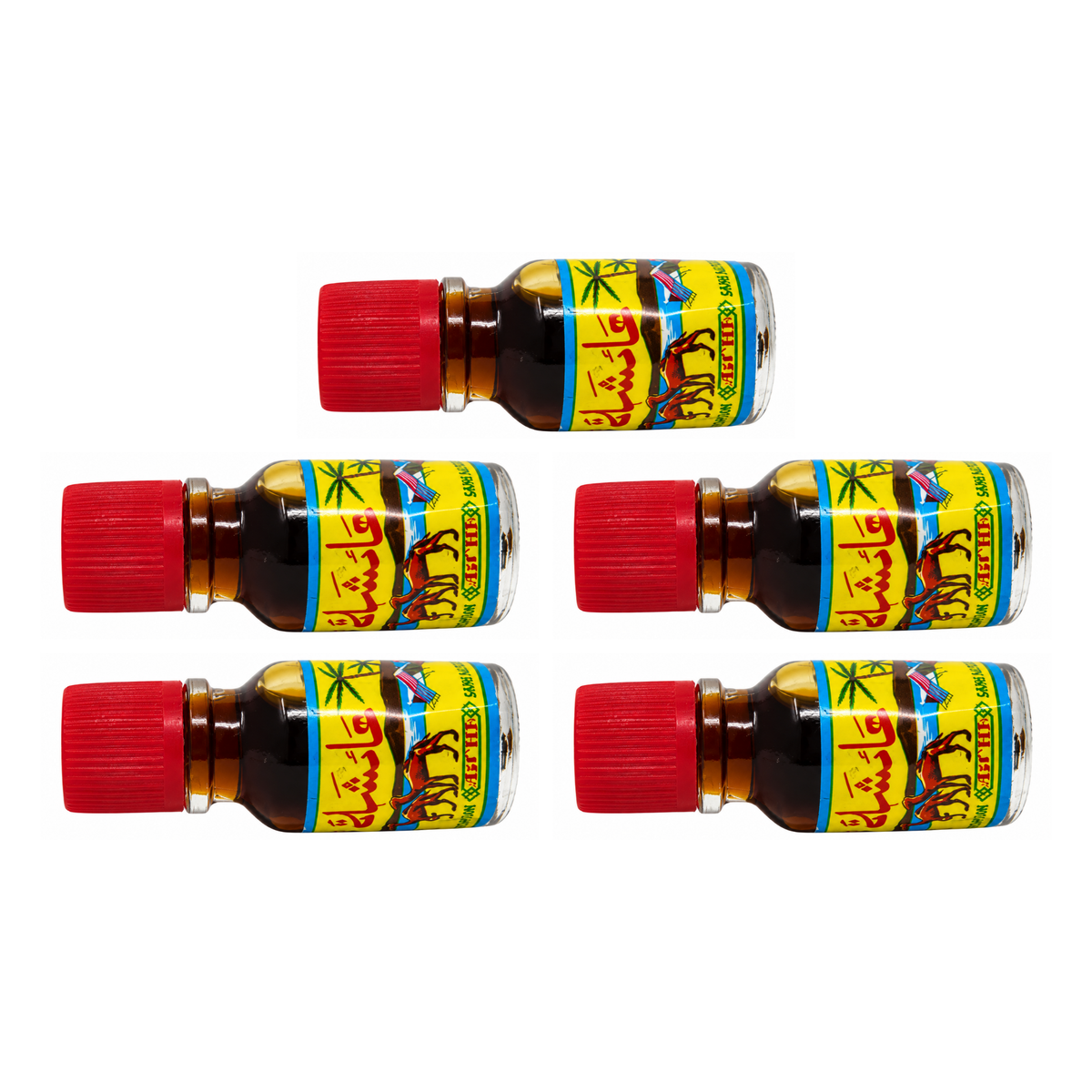 Aicha Parfum pack of 5 bottles