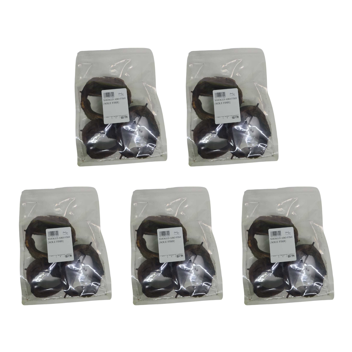Smoked Abo Fish pack of 5 bags