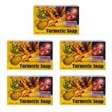 Muharram turmeric soap pack of 5 bars
