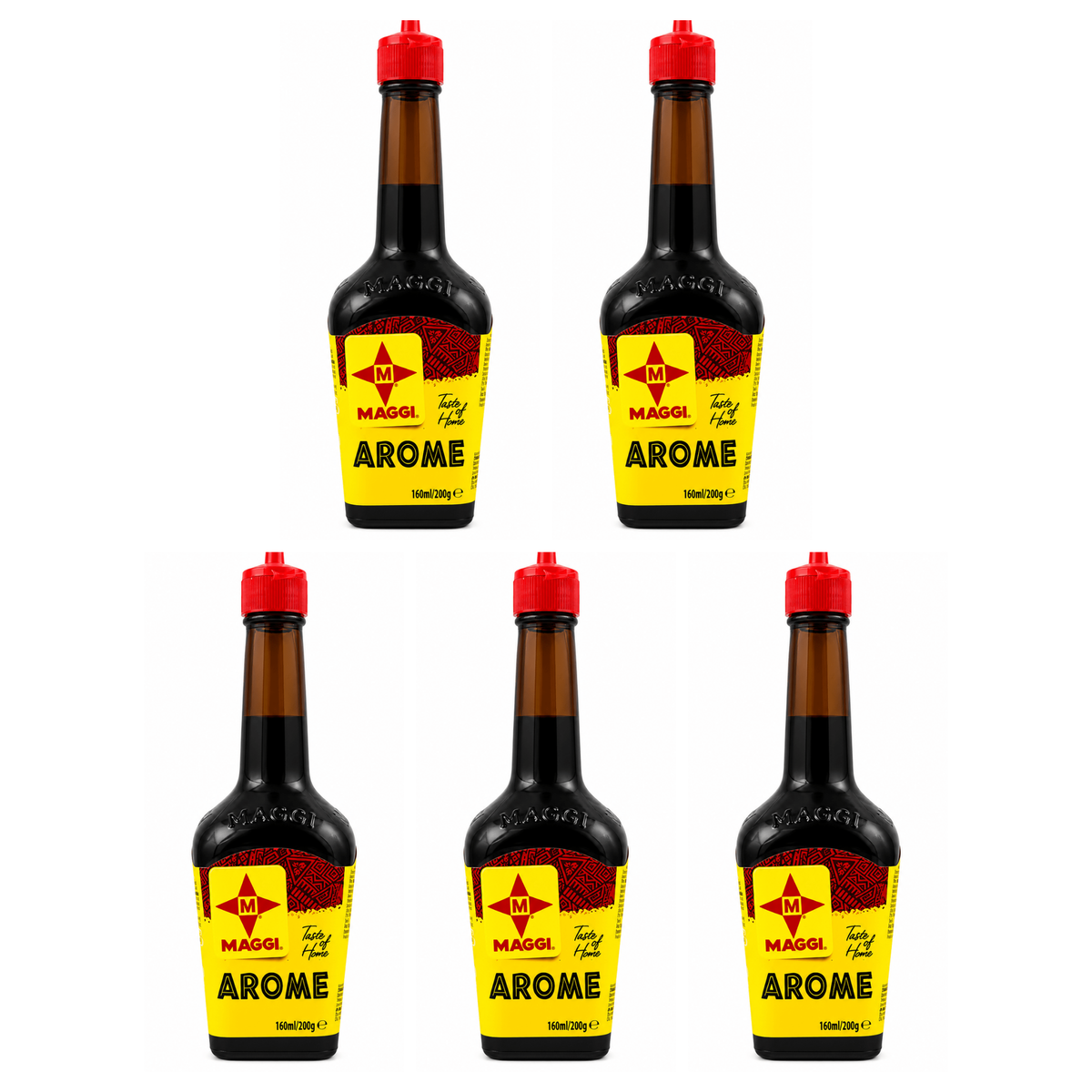 Maggi Arome Liquid Seasoning 200g pack of 5 bottles