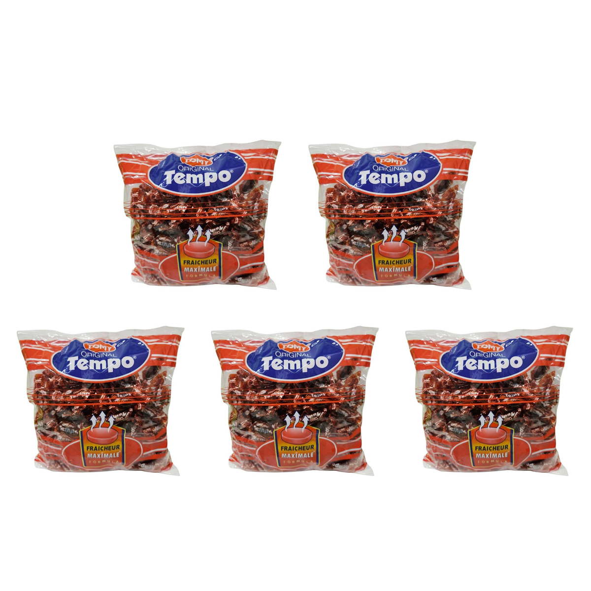 Tomy Tempo candies pack of 5 bags