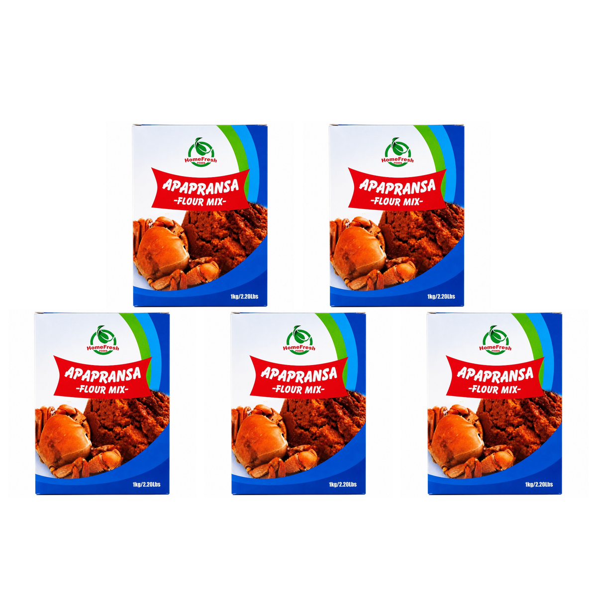 Apapransa Flour 1kg pack of 5 boxes