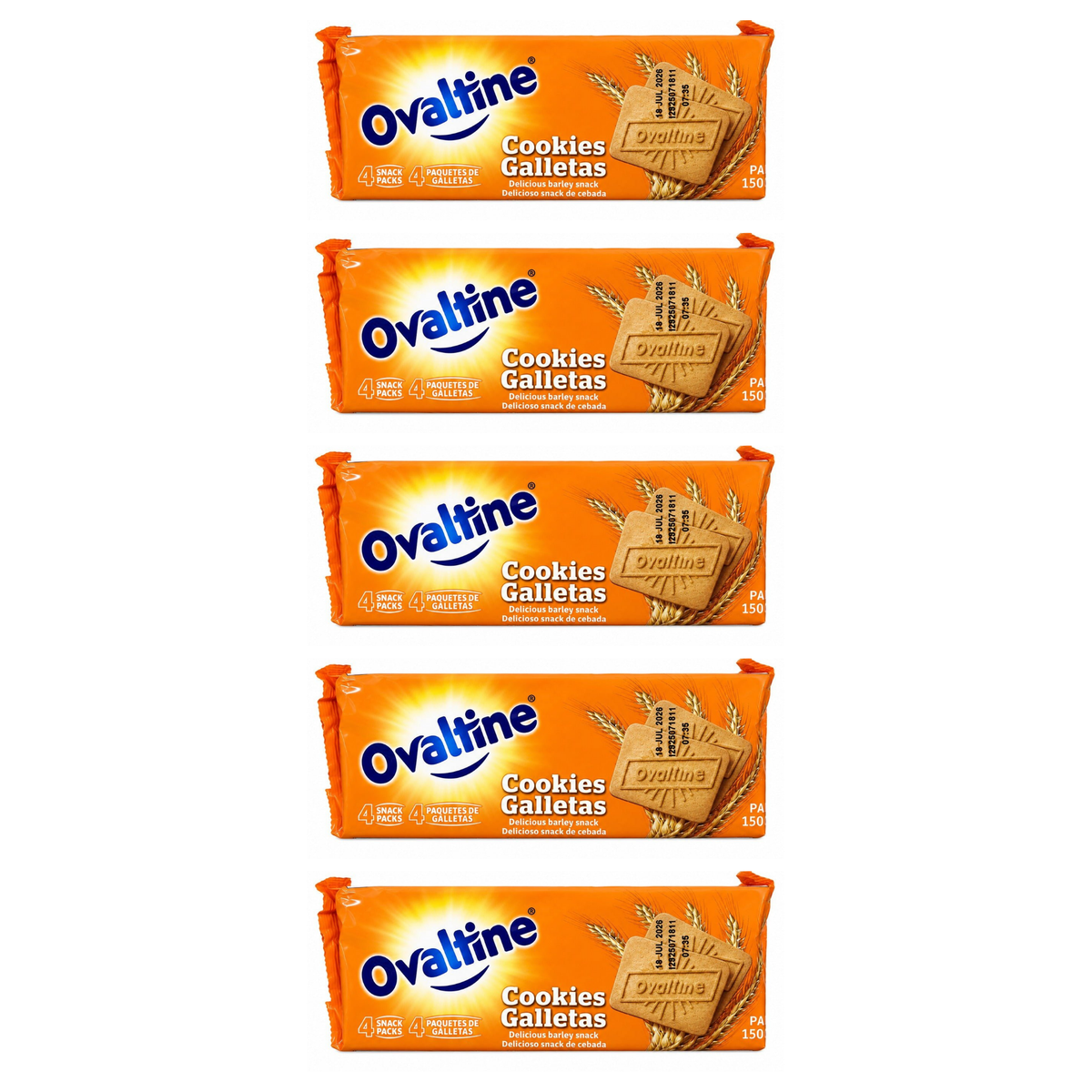 Ovaltine Cookies pack of 5 packs