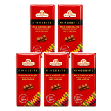 Kingsbite Milk Chocolate Bar 100g pack of 5 bars