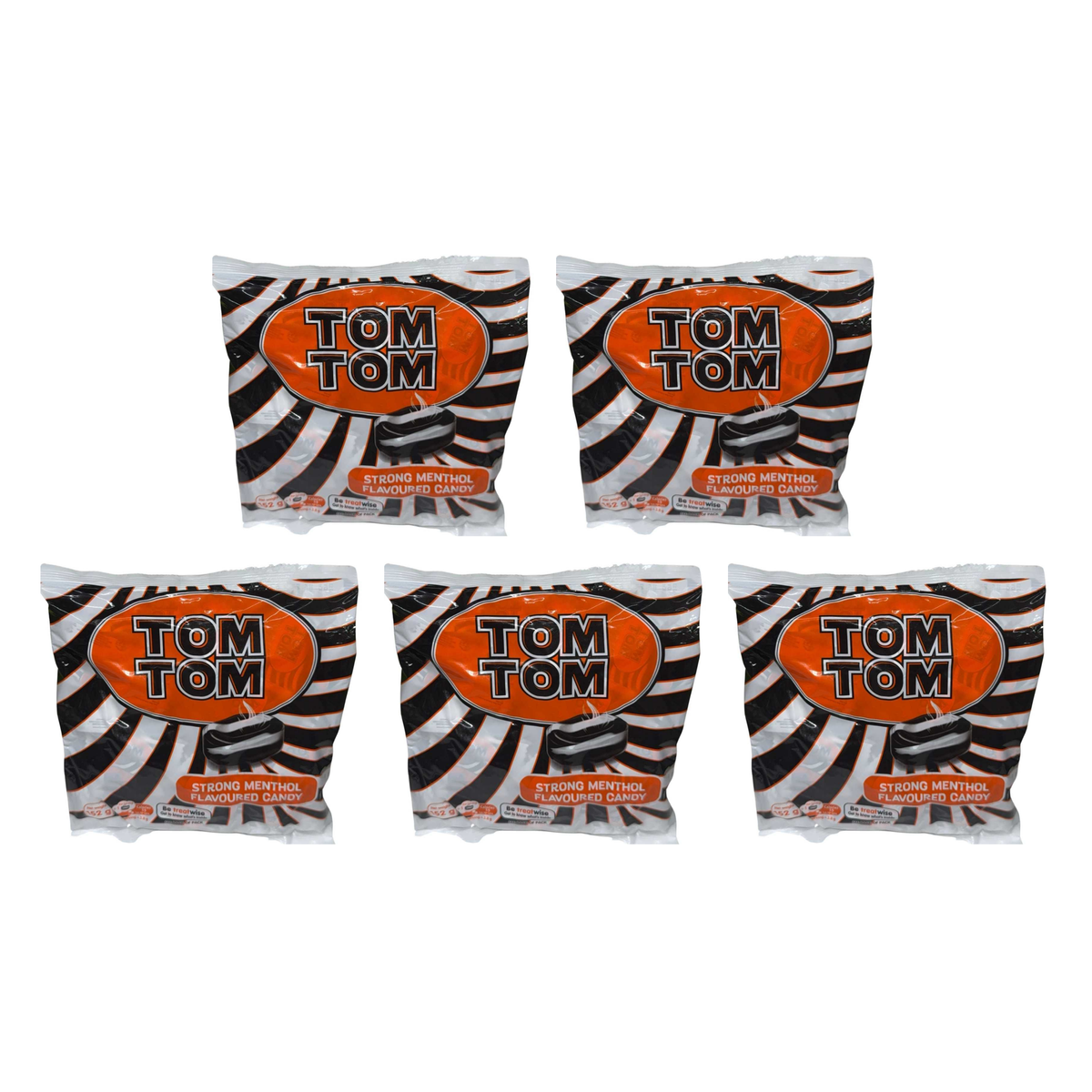 TomTom Menthol Candy pack of 5 bags