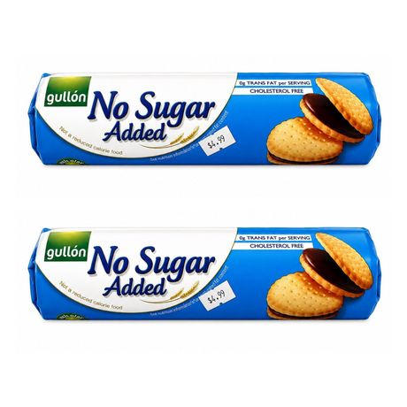 Gullon No Sugar Added Chocolate Sandwich Creams pack of 2 packs