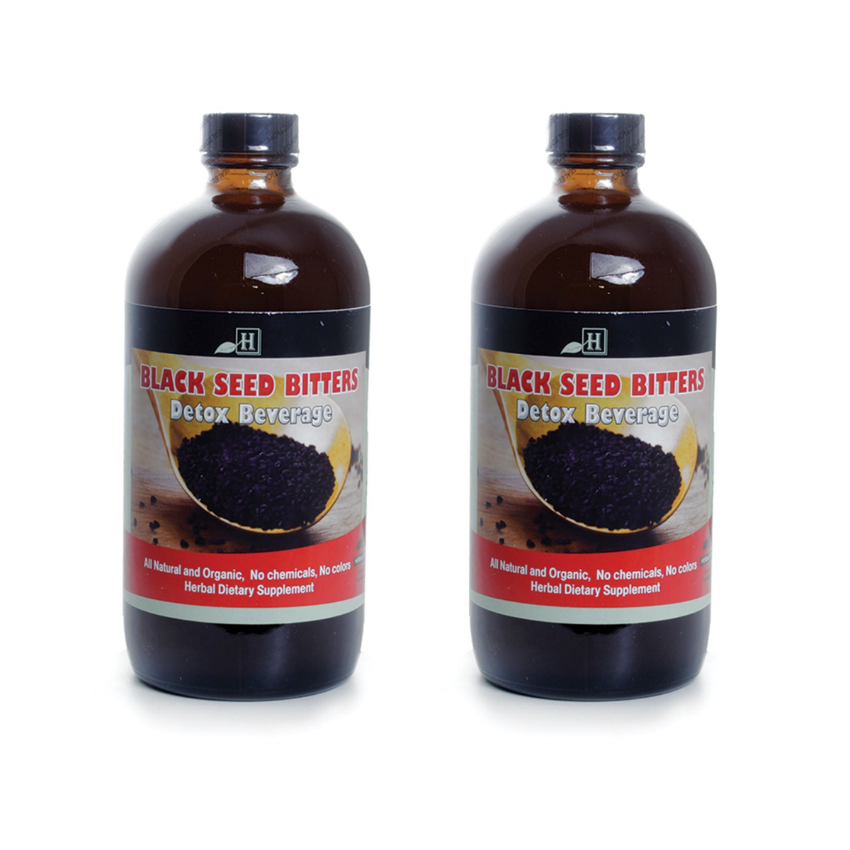 Black Seed Bitters 16 oz pack of 2 bottles